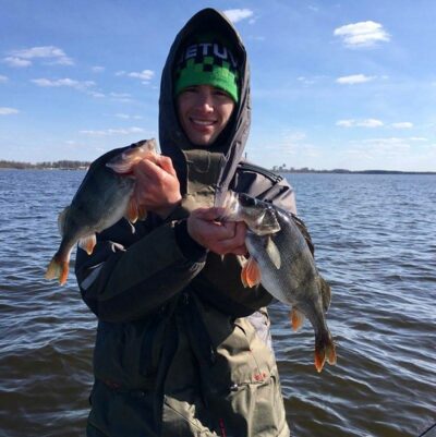 Eurasian perch ×2 — Rėkyvos