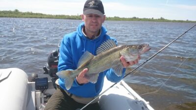 Pike perch, 1.6 kg — Neman River