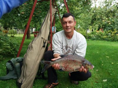 Carp bream, 2.4 kg — Kaunas reservoir
