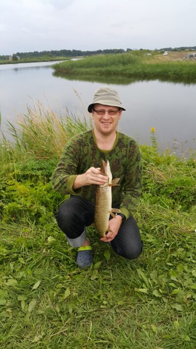 Northern Pike, 1.2 kg — Pociūnų