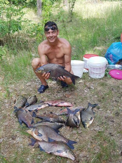 Carp bream ×13 — Kaunas reservoir