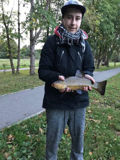 Tench, 0.8 kg
