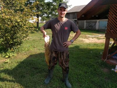 Northern Pike, 2.4 kg — Neman River