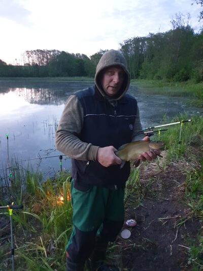 Tench, 1.0 kg — Užvenčio