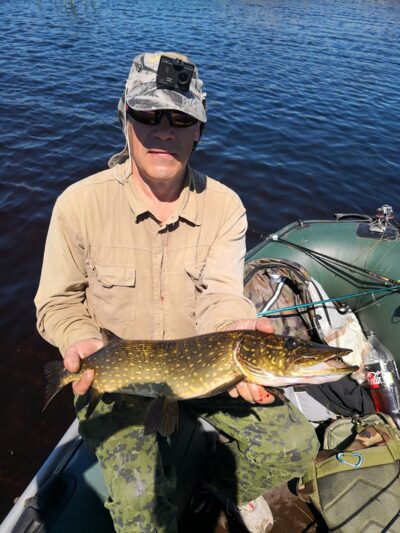 Northern Pike, 2.1 kg — Papes ezers
