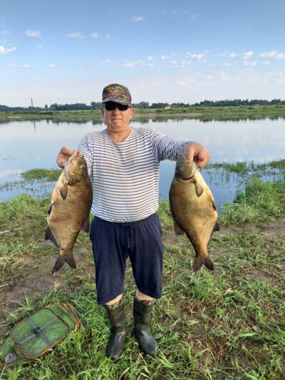 Carp bream ×2 — Neman River