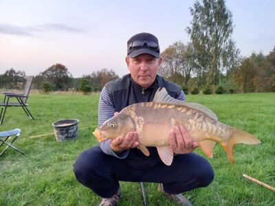 Mirror carp, 5.2 kg — Užvenčio