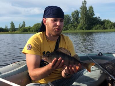 Eurasian perch, 1.2 kg — Leliūnų