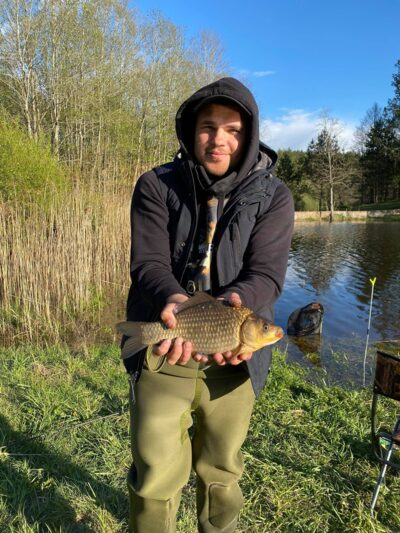 Prussian carp, 0.8 kg