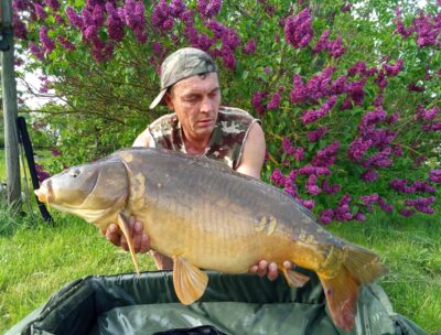Mirror carp, 13.9 kg