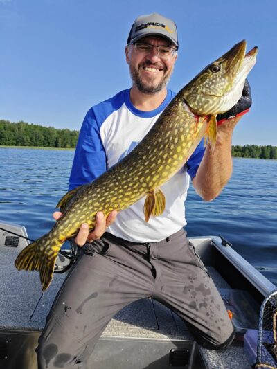 Northern Pike, 4.3 kg — Drūkšiai