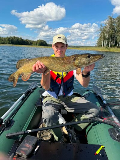 Northern Pike, 4.0 kg — Dūkštas