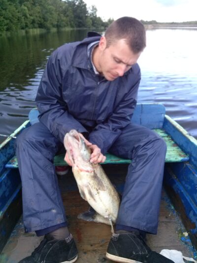 Pike perch, 4.3 kg — Juodeikių