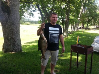 Carp bream, 2.6 kg — Neman River