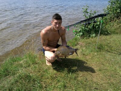 Carp bream, 2.4 kg — Elektrėnai reservoir