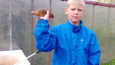 Tench, 0.2 kg — Ašva