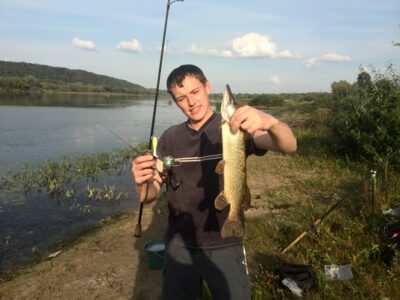 Northern Pike, 0.9 kg — Neman River