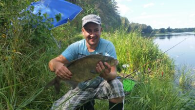 Carp bream, 3.5 kg — Neris River
