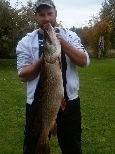 Northern Pike, 9.1 kg — Rašai