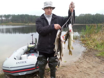 Northern Pike ×3 — Eišiškių HE