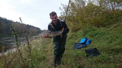 Atlantic salmon, 3.6 kg — Neris River