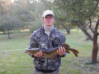 Northern Pike, 2.4 kg — Žeimena
