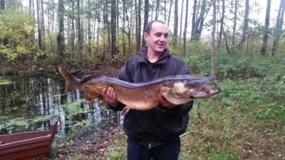 Northern Pike, 9.7 kg — Papes ezers