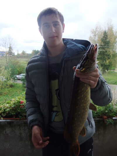 Northern Pike, 1.6 kg — Riešės