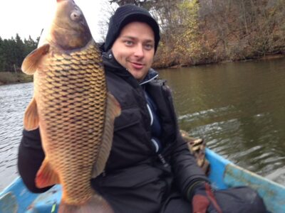 Carp, 3.4 kg — Kaunas reservoir