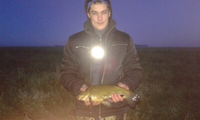 Tench, 1.2 kg — Mielaičių