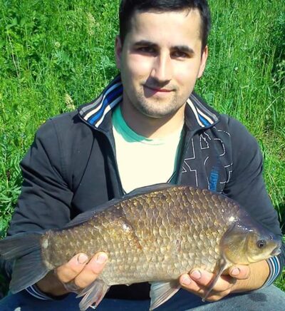 Prussian carp, 1.6 kg