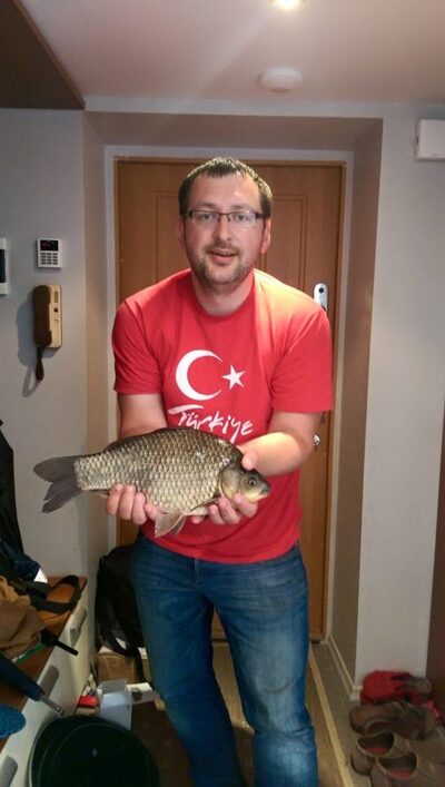 Prussian carp, 1.6 kg