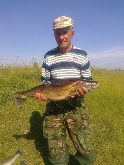 Pike perch, 3.2 kg — Utenos