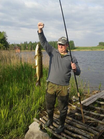 Northern Pike, 3.4 kg — Kumečių