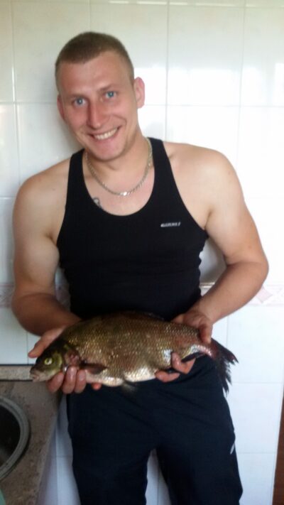 Carp bream, 1.7 kg — Neris River