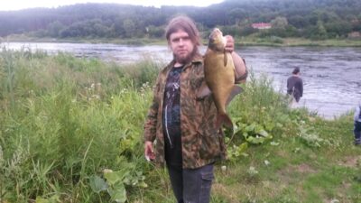 Carp bream, 1.7 kg — Neris River