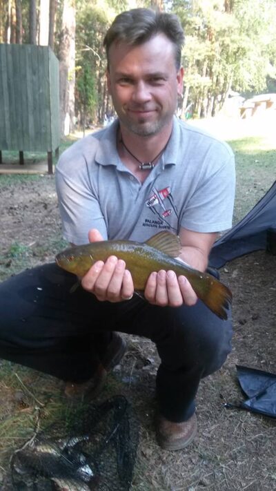 Tench, 0.8 kg — Baltieji Lakajai