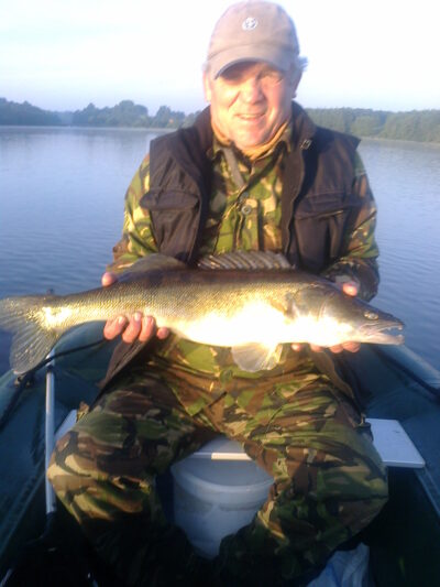 Pike perch, 3.8 kg — Utenos