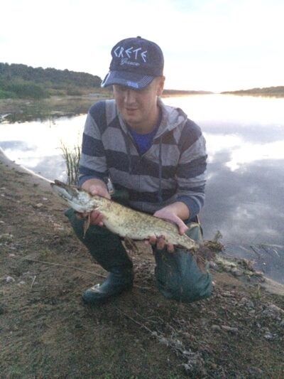 Northern Pike, 1.4 kg — Neman River