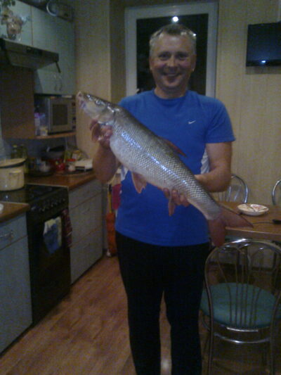 Barbel, 4.1 kg — Neman River