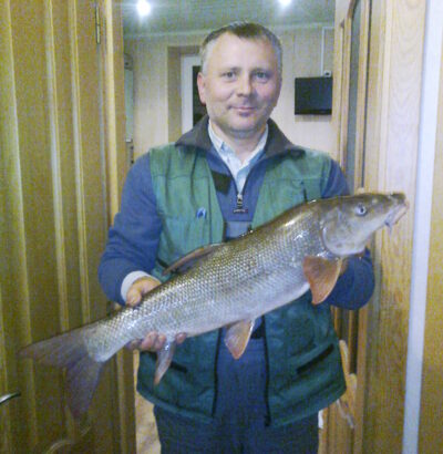 Barbel, 4.1 kg — Neman River