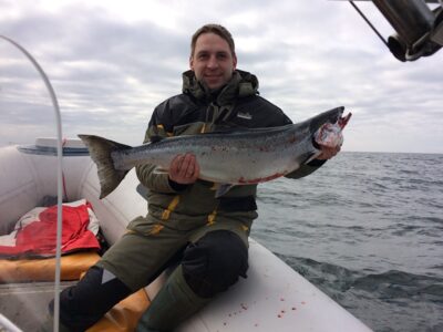 Atlantic salmon, 9.3 kg — Baltic Sea