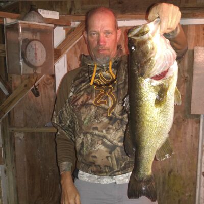 Largemouth Bass, 3.4 kg — Lake Kissimmee