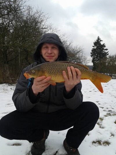 Mirror carp, 2.2 kg