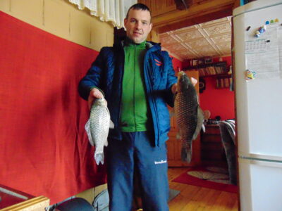 Prussian carp, 2.4 kg — Peršėkė