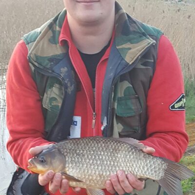 Prussian carp, 1.3 kg — Kiemelių