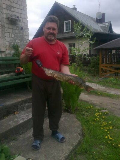Northern Pike, 1.7 kg — Galvė
