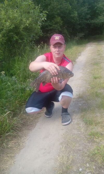 Crucian carp, 2.2 kg
