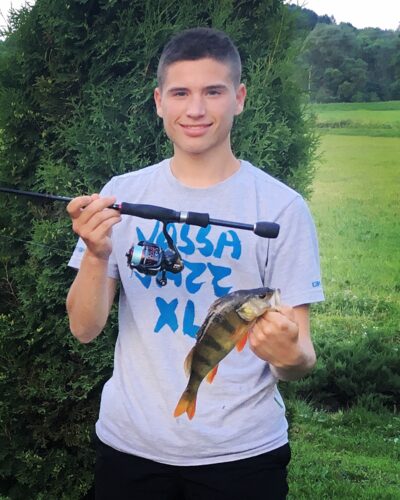 Eurasian perch, 0.4 kg — Jūra