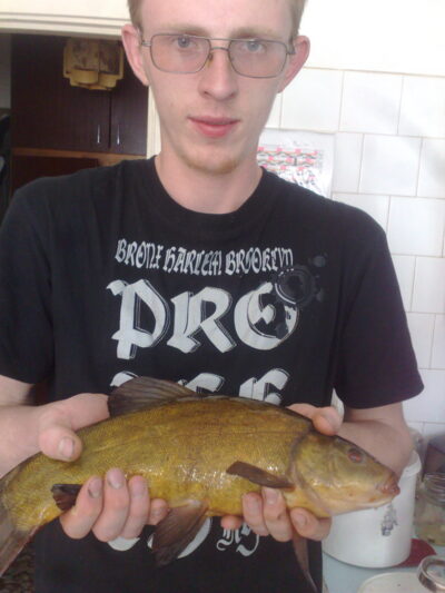 Tench, 1.4 kg — Drūkšiai